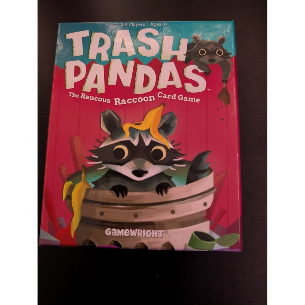 Trash Pandas The Raucous Raccoon Card Game Complete Family Strategy Gamewright